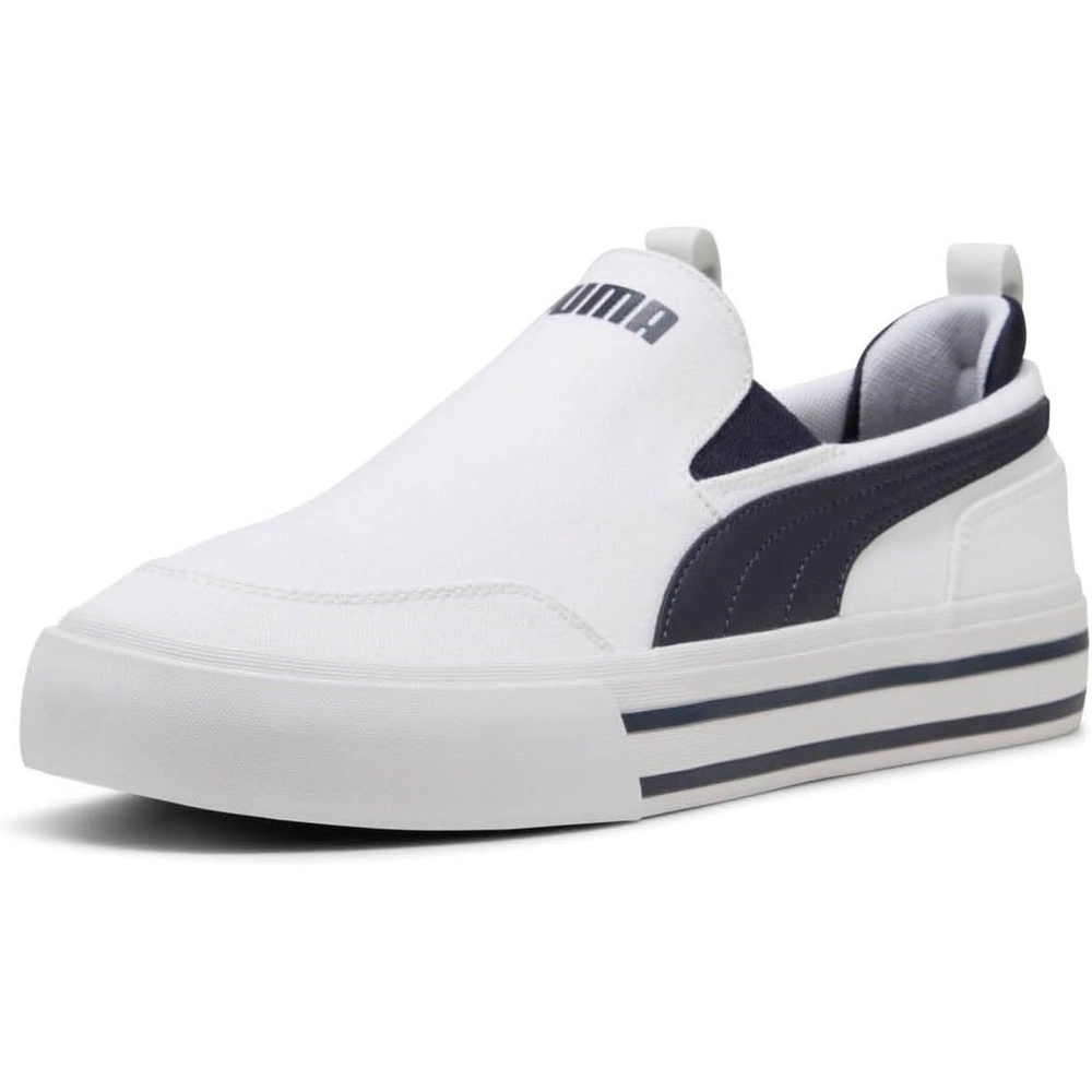 image:imagePuma Mens Court Classic Vulc Slip on ShoesWhitenew Navy