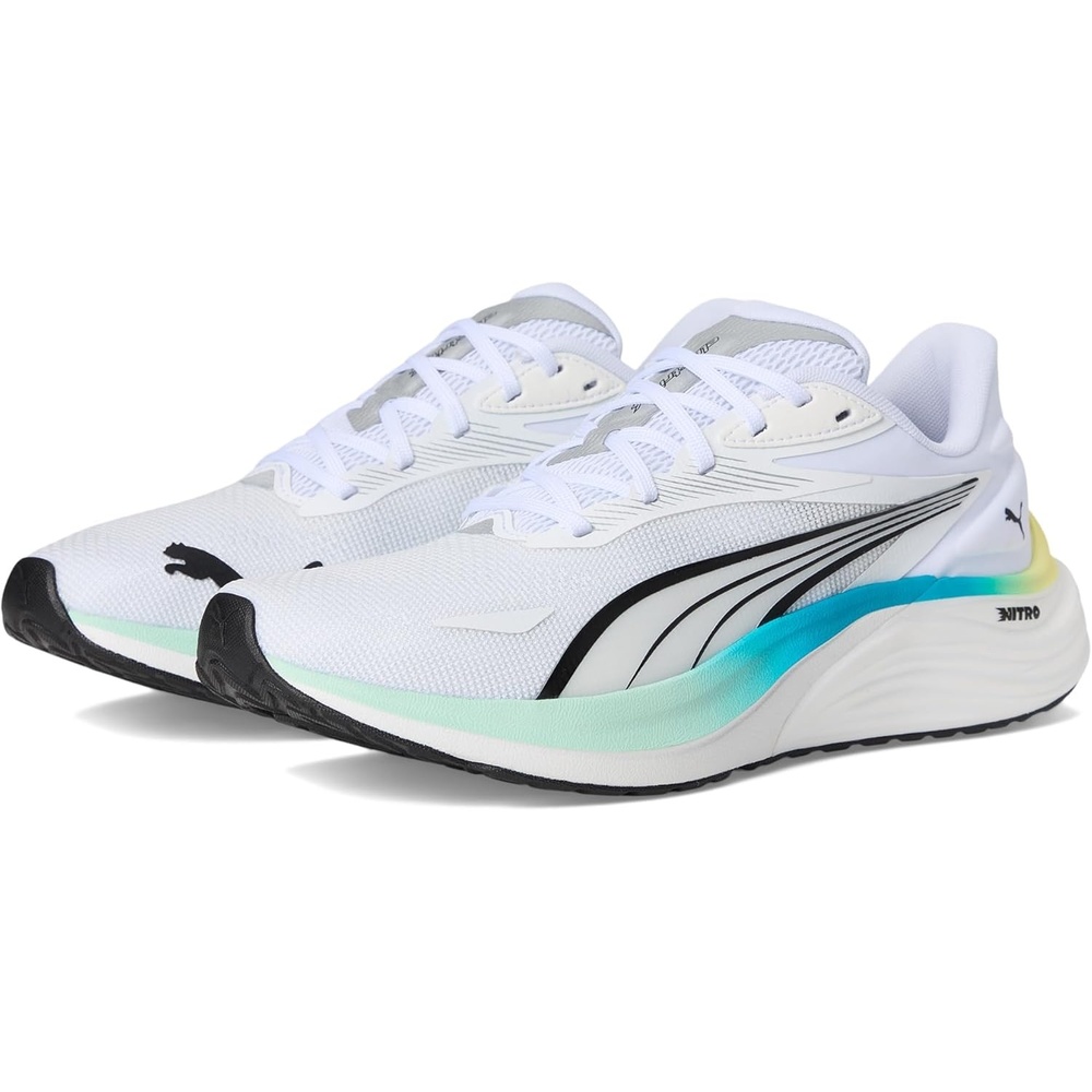 image:imagePuma Mens Electrify Nitro Running ShoesPuma Whitemint Meltspeed Blue