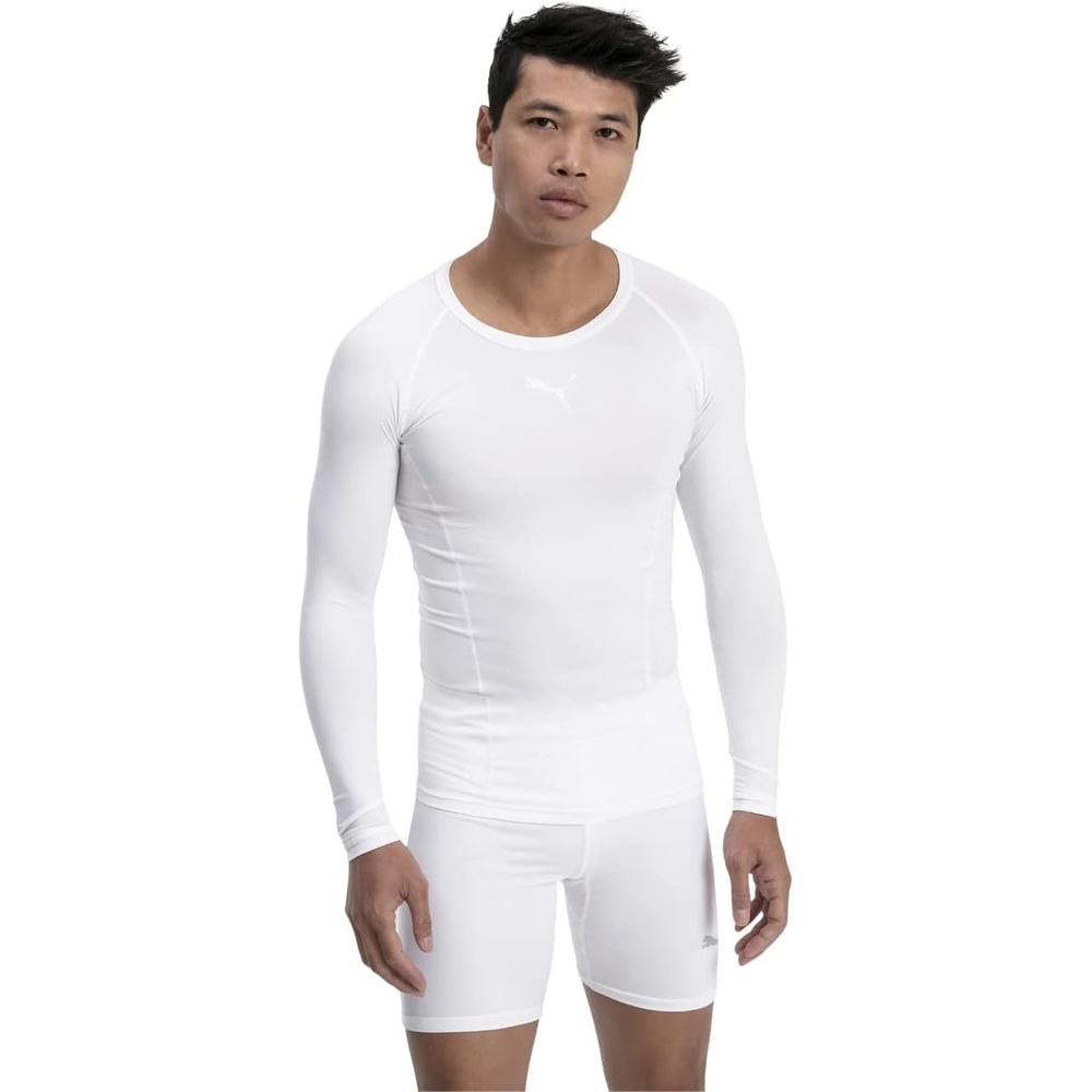 image:imagePuma Mens Liga Baselayer Long Sleeve TeeWhite