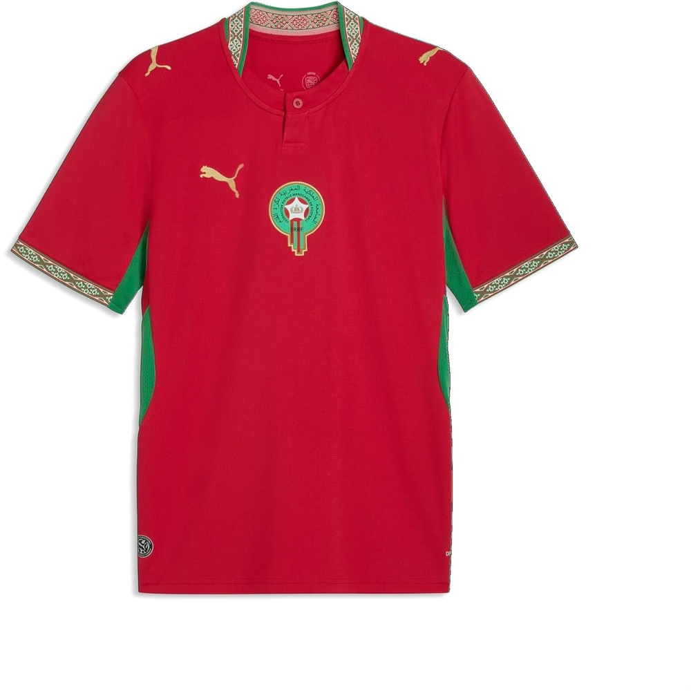 image:imagePuma Mens Morocco FA Home Jersey ReplicaFast Redvictory Gold