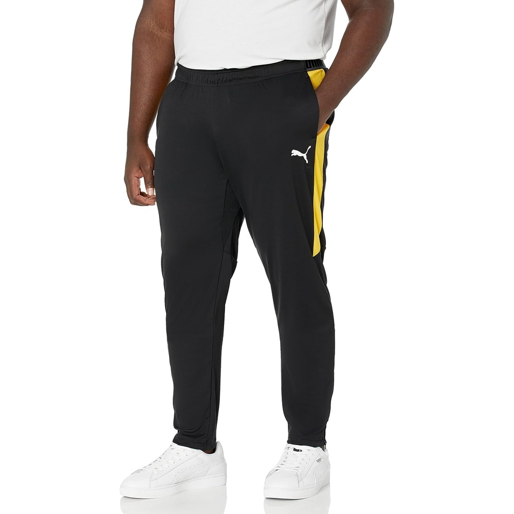 image:imagePuma Mens PantsSpeed Puma BlackSpectra Yellow