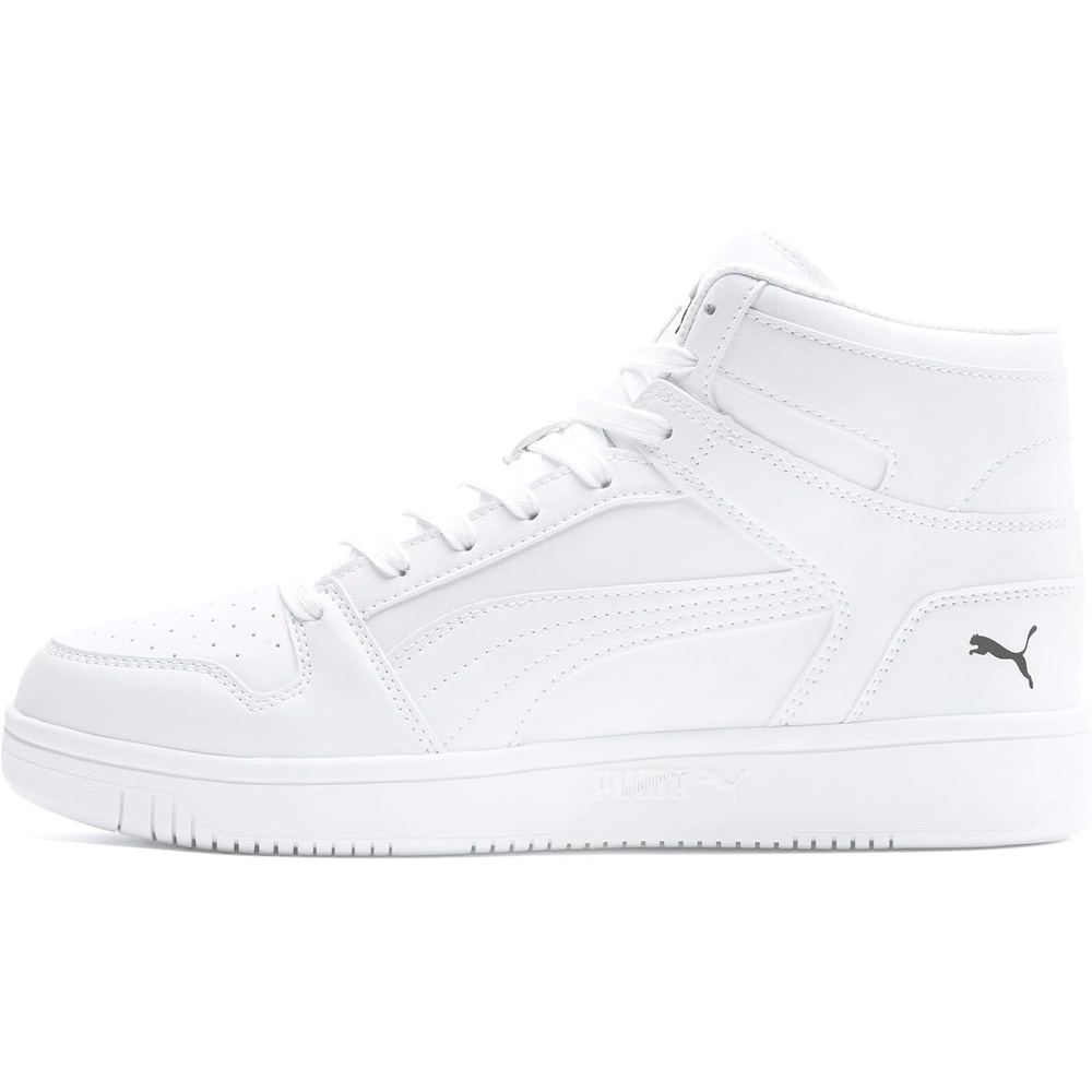 image:imagePuma Mens Rebound Layup Mid ShoesWhite Puma Whitepuma Black 03