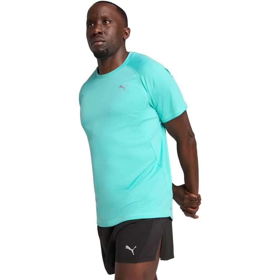 image:imagePuma Mens Run Favorite TShirtAquatic Ss25