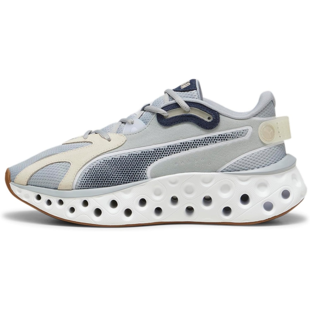 image:imagePuma Mens Softride Frequence ShoesCool Mid Grayalpine Snowclub Navy