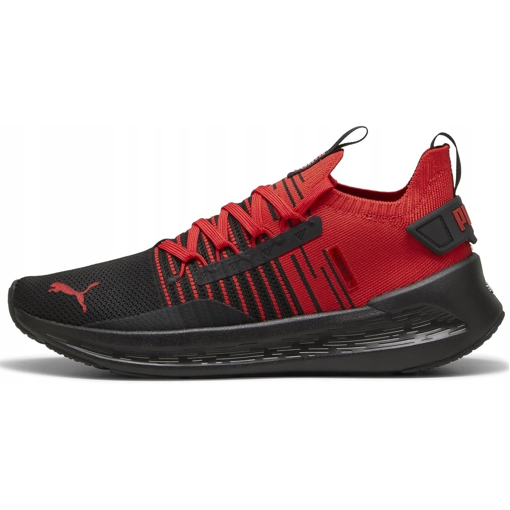 image:imagePuma Mens Softride Symmetry Fuzion Running Shoes24 FallWinter Colors Puma Blackfor All Time RedPuma White 03