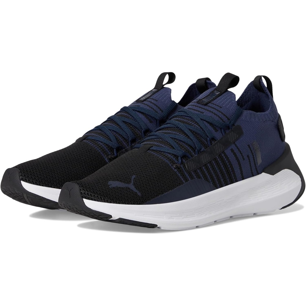 image:imagePuma Mens Softride Symmetry Fuzion Running ShoesBlackclub Navywhite Ah25