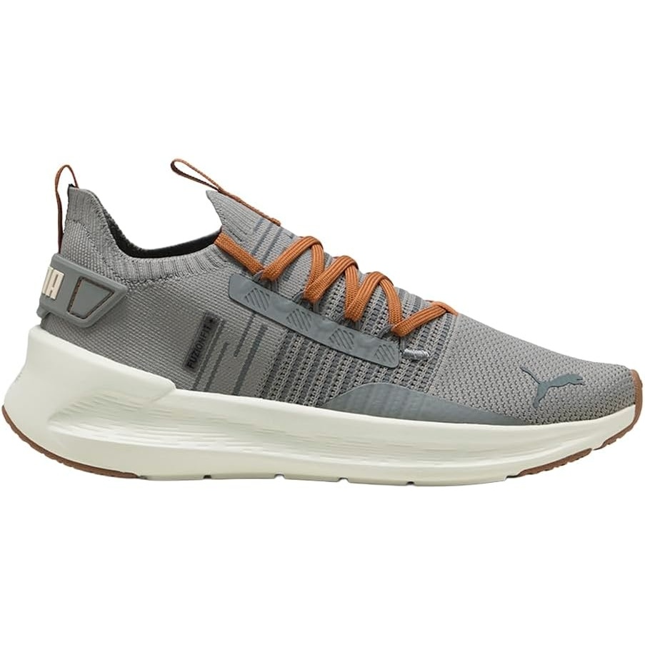 image:imagePuma Mens Softride Symmetry Fuzion Running ShoesCool Dark GrayWarm WhiteBrandy