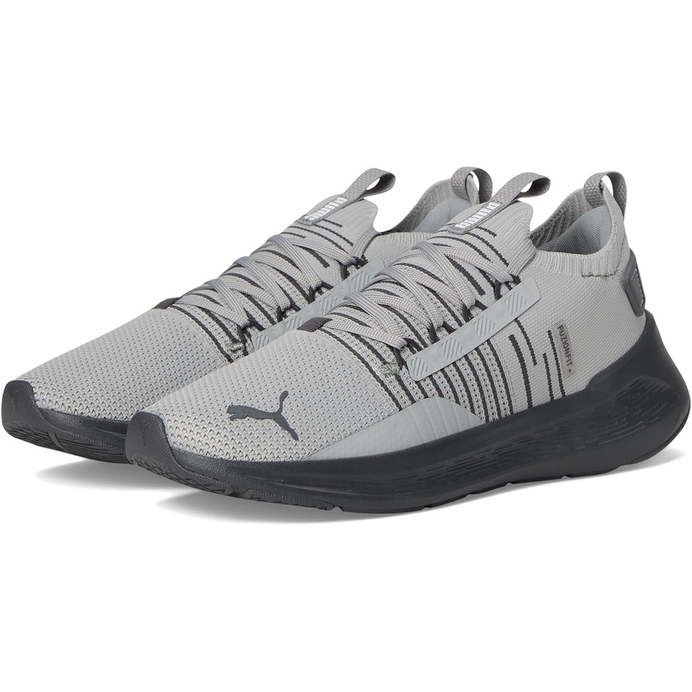 image:imagePuma Mens Softride Symmetry Fuzion Running ShoesGray EchoDusky GrayWhite