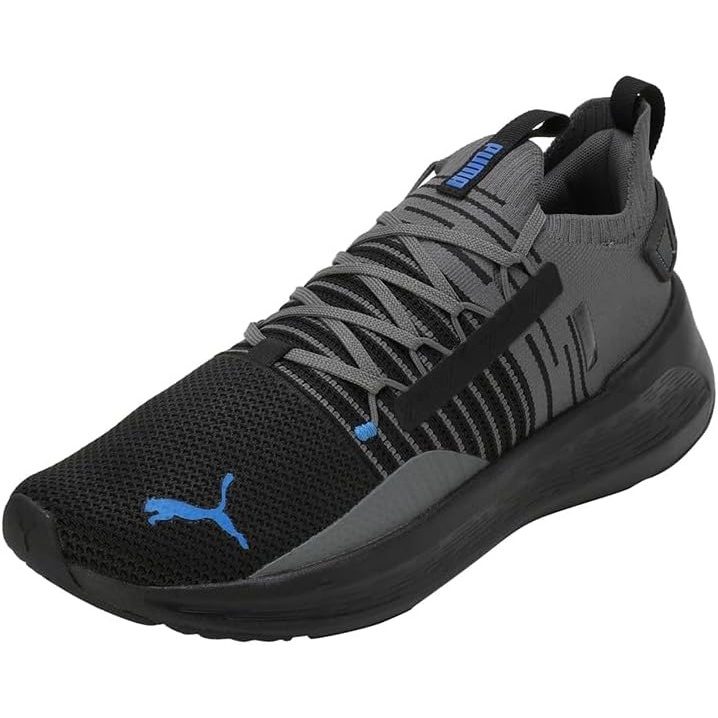 image:imagePuma Mens Softride Symmetry Fuzion Running ShoesPuma Black Cool Dark Gray Puma Team Royal