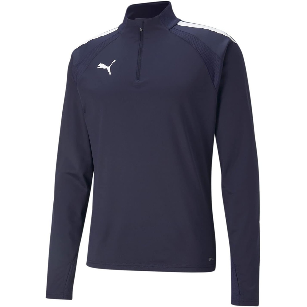 image:imagePuma Mens Teamliga 14 Zip TopPuma Navypuma White