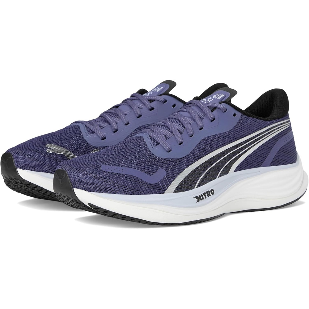 image:imagePuma Mens Velocity Nitro 3 Running ShoesBlue CrystalPuma Black