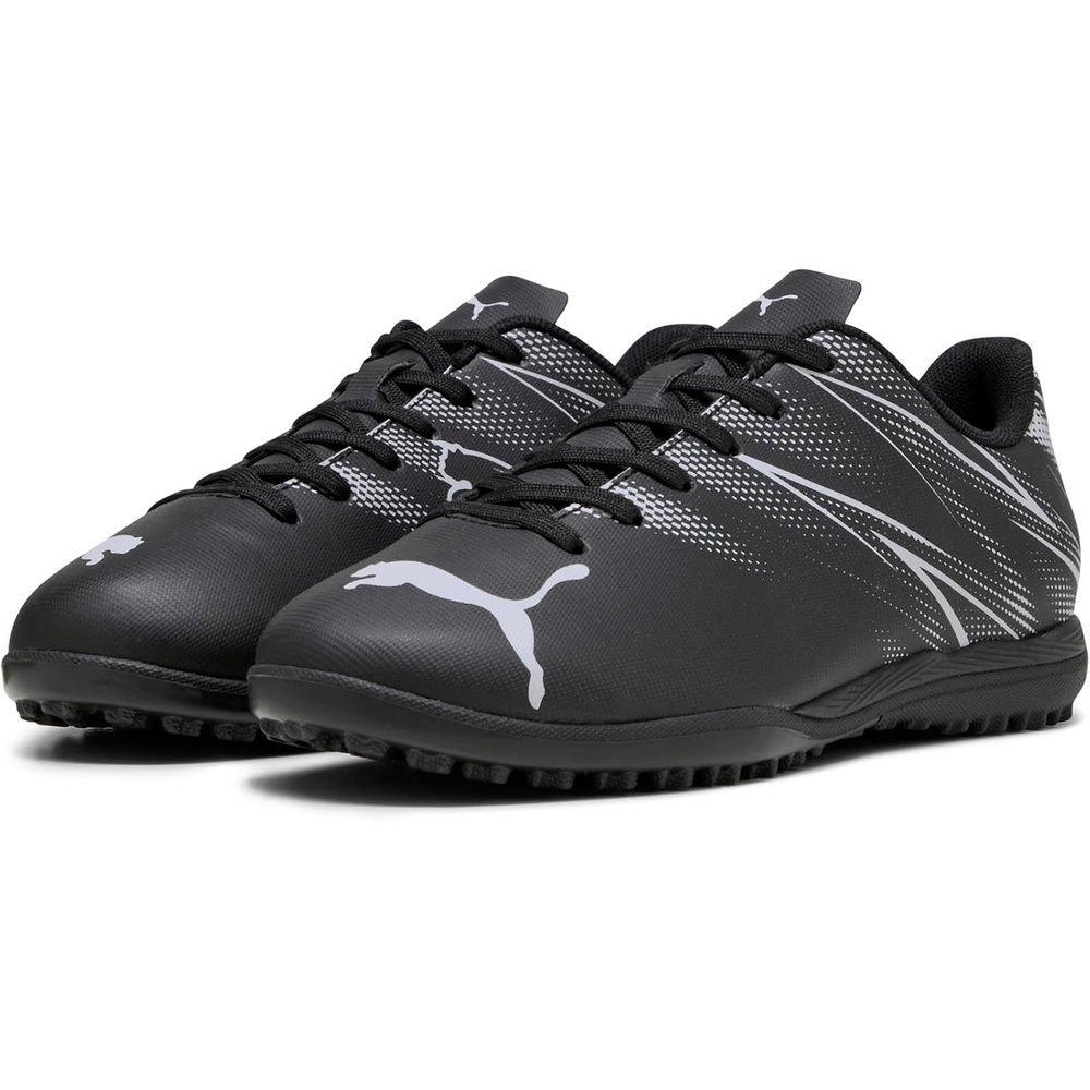 image:imagePuma UnisexChild Attacanto Turf Training Soccer Cleats24 Spring Summer Color Puma BlackSilver Mist 01