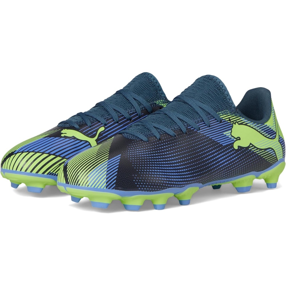 image:imagePuma UnisexChild Future Play Firm Artificial Ground Soccer CleatsGray Skieselektro Purplefizzy Applepuma White