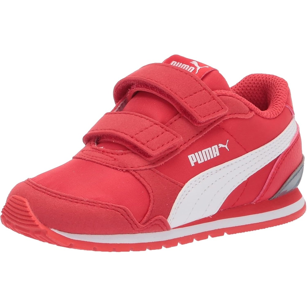 image:imagePuma UnisexChild St Runner Hook and LoopPoppy Redpuma Whiteflint Stone