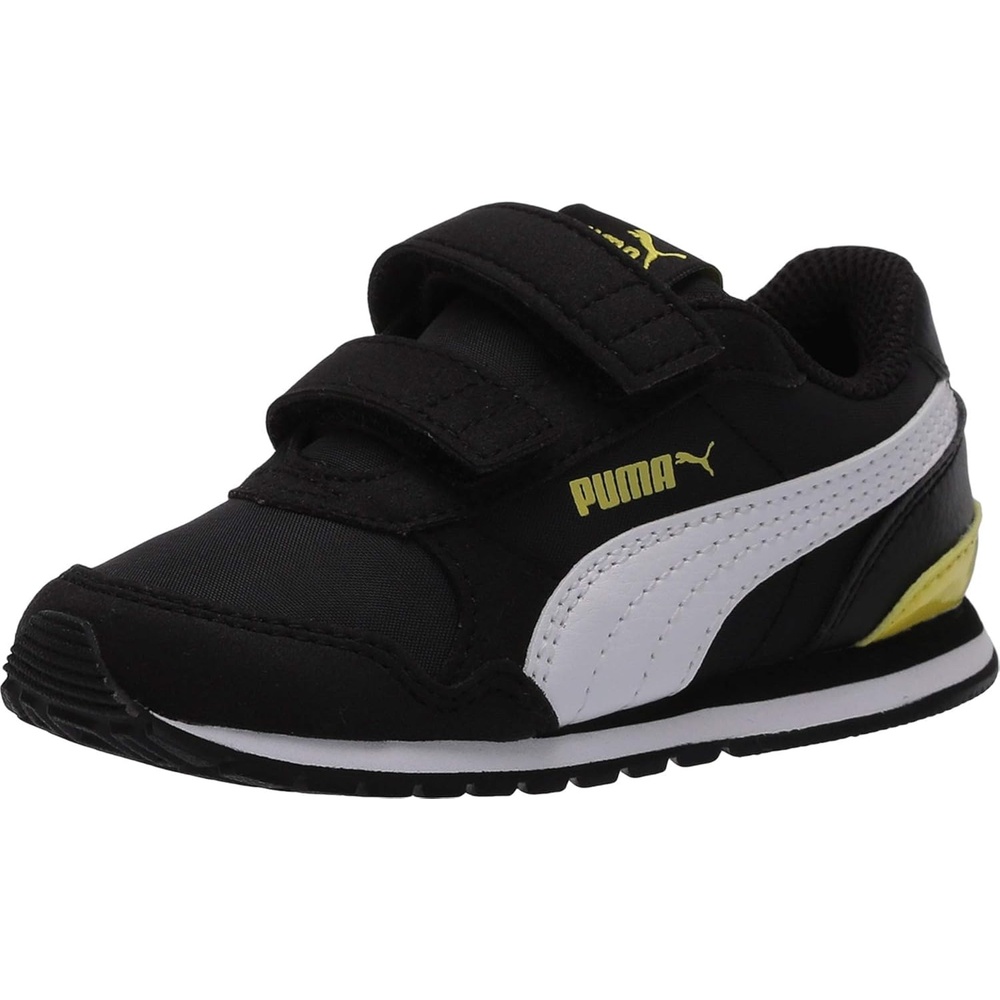image:imagePuma UnisexChild St Runner Hook and LoopPuma Blackwhitemeadowlark