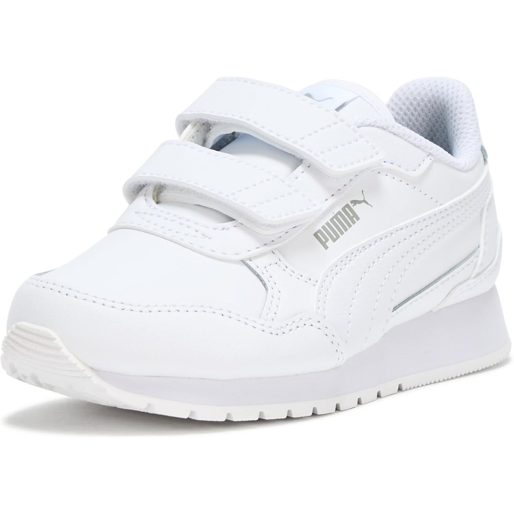 image:imagePuma UnisexChild St Runner Hook and LoopPuma Whitepuma Whitegray Echo