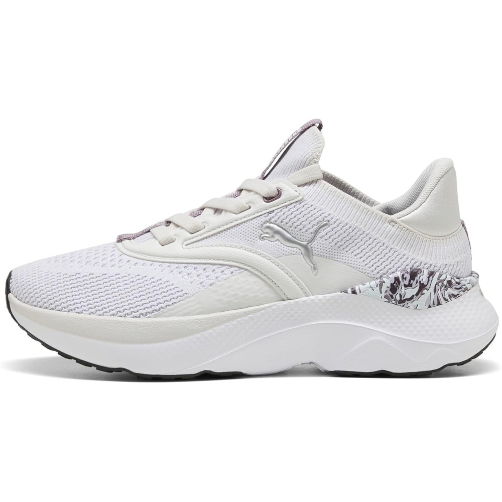 image:imagePuma Womens Softride MayveFeather Grayblacklilac Crushplum Jam Ah25