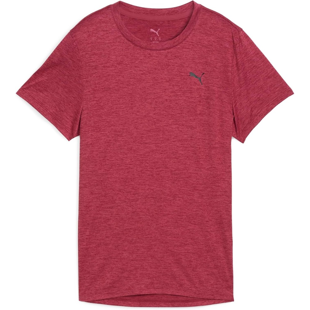image:imagePuma Womens Train All Day Essential Small Logo TShirtPort Heather
