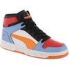 White-rickie Orange-team Light Blue-black Ss25