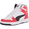 White-black-high Risk Red