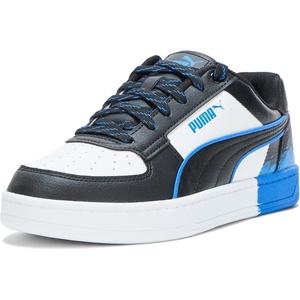 PUMA Kids Boys Caven 2.0 Lace Up Sneakers Shoes Casual – White(Black-white-royal Blue Ss25)