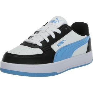 PUMA Kids Boys Caven 2.0 Lace Up Sneakers Shoes Casual – White(Puma Black – Team Light)