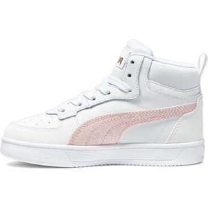 PUMA Kids Boys Caven 2.0 Lace Up Sneakers Shoes Casual – White(Puma White-peach Smoothie-gold)