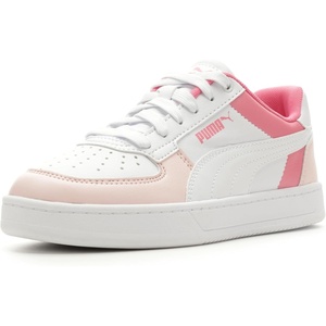 PUMA Kids Boys Caven 2.0 Lace Up Sneakers Shoes Casual – White(Puma White-silver Sky-strawberry Burst)