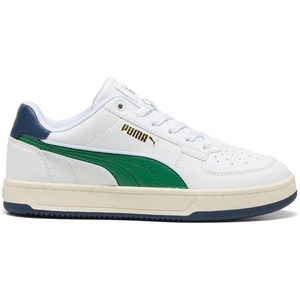 PUMA Kids Boys Caven 2.0 Lace Up Sneakers Shoes Casual – White(White-archive Green-warm White Ah25)