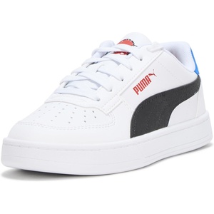 PUMA Kids Boys Caven 2.0 Lace Up Sneakers Shoes Casual – White(White-black-vivid Blue Ss25)