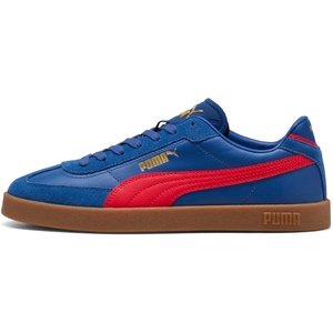 PUMA Mens Club Ii Era Suede Lace Up Sneakers Shoes Casual(Clyde Royal-puma Red)