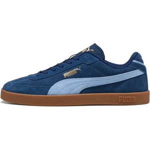 PUMA Mens Club Ii Era Suede Lace Up Sneakers Shoes Casual(Persian Blue-blue Guppy)