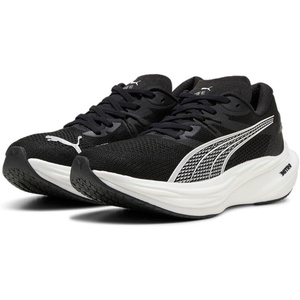 PUMA Mens Deviate Nitro 3 Running Sneakers Shoes(Black/White)