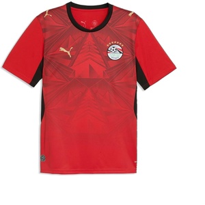 PUMA Men’s Egypt Fa Home Jersey Replica(Puma Red-intense Red)