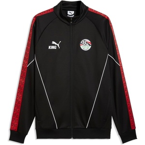 PUMA Men’s Egypt Fa King Anthem Jacket(Puma Black-puma Red)