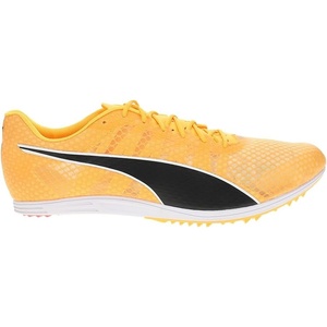 PUMA Mens Evospeed Distance 11 and Field Running Sneakers Shoes – Orange(Sun Stream-black-silver)