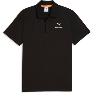 PUMA Mens Mclaren X Small Logo Short Sleeve Shirt Casual Casual – Black(Puma Black)