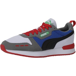 PUMA Mens Rebound Layup Lo Sneaker(Puma White-puma Black-ultra Gray)
