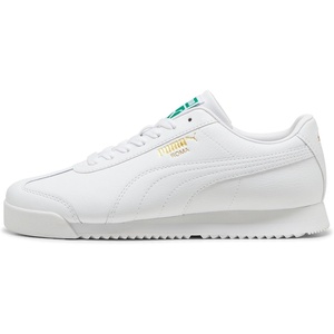 PUMA Men’s Roma Sneakers(24 White-archive Green)