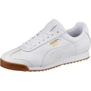 PUMA Men’s Roma Sneakers(White-team Gold Ss18)