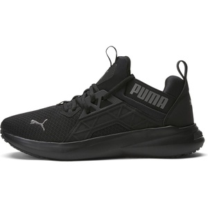 PUMA Mens Softride Enzo 5 Running Sneakers Shoes – White(Black-castlerock)