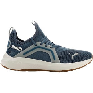 PUMA Mens Softride Enzo 5 Running Sneakers Shoes – White(Dark Indigo/Warm White)