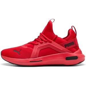 PUMA Mens Softride Enzo 5 Running Sneakers Shoes – White(Red)