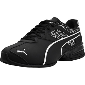 PUMA Men’s Tazon 6 FM Shoes(Black/Black)