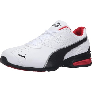 PUMA Men’s Tazon 6 FM Shoes(Puma White-puma Black-puma Silver)