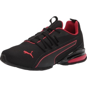 PUMA Men’s Tazon 6 Sneaker(Black-urban Red Ss21)