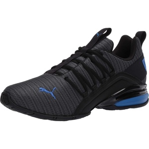 PUMA Men’s Tazon 6 Sneaker(Iron Gate-puma Black-strong Blue)
