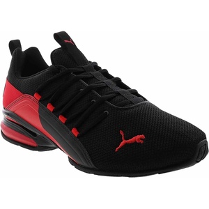 PUMA Men’s Tazon 6 Sneaker(Puma Black High Risk Red)