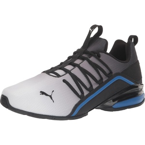 PUMA Men’s Tazon 6 Sneaker(White-black-victoria Blue Ss22)