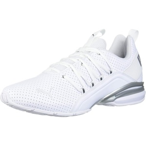 PUMA Men’s Tazon 6 Sneaker(White-silver Ah19)